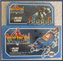 Blue Lion from Voltron - Lions manufactured by Panosh Place [Front]