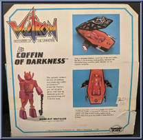 Coffin of Darkness from Voltron - Accessories manufactured by Panosh Place [Back]