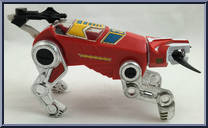 Red Lion from Voltron - Lions manufactured by Panosh Place [Loose]