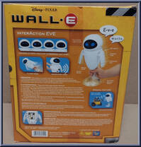 Eve (InterAction) from Wall-E - Deluxe Figures manufactured by Thinkway Toys [Back]