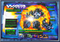 Beast Tank Scorpizoid from War Planets - Vehicles manufactured by Trendmasters [Back]