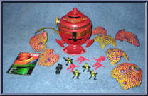 Planet Fire from War Planets - Planets manufactured by Trendmasters [Loose]