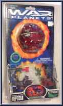 Planet Reptizar from War Planets - Planets manufactured by Trendmasters [Front]