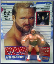 Arn Anderson (White Trunks) from WCW - Series 1 - Released in US manufactured by Galoob [Front]