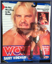Barry Windham (Black Trunks) from WCW - Series 1 - Released in US manufactured by Galoob [Front]