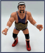 Rick Steiner "Dogface Gremlin" (Purple Singlet) from WCW - Series 1 - Released in US manufactured by Galoob [Loose]