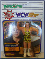 Scott Steiner from WCW - Bend-Ems manufactured by Just Toys [Front]