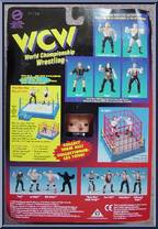 Goldberg (Atomic Elbow) from WCW - 1998 Series manufactured by Original San Francisco Toymakers [Back]