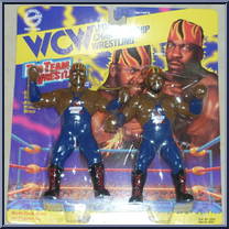 Harlem Heat (Blue Tights) from WCW - Tag Team - Series 3 manufactured by Original San Francisco Toymakers [Front]