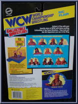 Ric Flair (Green Tights) from WCW - Series 2 manufactured by Original San Francisco Toymakers [Back]