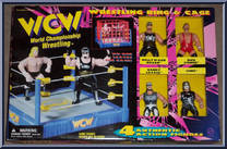 Wrestling Ring / Cage / 4 Figures from WCW - Box Sets manufactured by Original San Francisco Toymakers [Front]