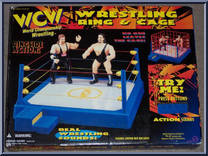 Wrestling Ring / Cage 2 from WCW - Box Sets manufactured by Original San Francisco Toymakers [Front]