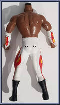 Booker T from WCW - Bend ‘N Flex manufactured by Toy Biz [Loose]
