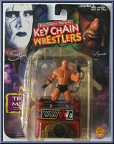 Goldberg from WCW - Key Chain Wrestlers - Electronic Talking manufactured by Toy Biz [Front]
