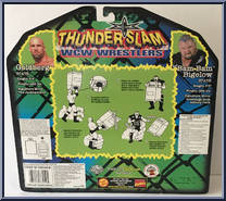 Goldberg / Bam Bam Bigelow from WCW - Thunder Slam manufactured by Toy Biz [Back]