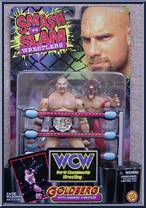 Goldberg from WCW - Smash 'N Slam manufactured by Toy Biz [Front]