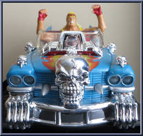 Hulk Hogan from WCW - Road Rebels manufactured by Toy Biz [Loose]