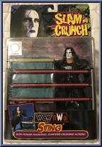 Sting from WCW - Slam 'N Crunch manufactured by Toy Biz [Front]