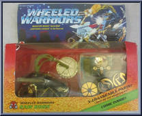 Saw Boss from Wheeled Warriors - Monster Minds manufactured by Mattel [Front]