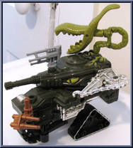 Terror Tank from Wheeled Warriors - Monster Minds manufactured by Mattel [Loose]