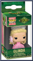 Glinda in Bubble Gown from Wicked - Pop! Keychains manufactured by Funko [Front]