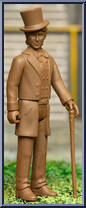 Willy Wonka (Chocolate) from Willy Wonka & the Chocolate Factory - ReAction Figures manufactured by Super7 [Loose]