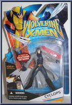 Cyclops (Eye blast) from Wolverine and the X-Men - Basic Series manufactured by Hasbro [Front]