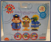 Neighborhood Heroes from Wonder Pets - Figure Packs manufactured by Fisher-Price [Back]