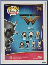 Ares from Wonder Woman - Pop! Vinyl Figures manufactured by Funko [Back]