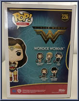 Wonder Woman from Wonder Woman - Pop! Vinyl Figures manufactured by Funko [Back]