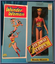 Wonder Woman (Fly Away Action) from Wonder Woman - Basic Series manufactured by Mego [Front]