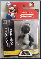Black Yoshi from World of Nintendo - Series 2-1 manufactured by Jakks Pacific [Front]