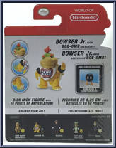 Bowser Jr. (Super Mario) from World of Nintendo - Series 1-5 manufactured by Jakks Pacific [Back]