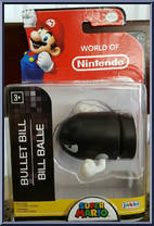 Bullet Bill (Super Mario) from World of Nintendo - Series 2-1 manufactured by Jakks Pacific [Front]