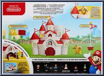 Castle Playset (Bowser) from World of Nintendo - Playsets manufactured by Jakks Pacific [Back]