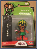 Deku Lnk (Zelda) from World of Nintendo - Series 1-6 manufactured by Jakks Pacific [Front]