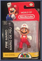 Fire Mario (Super Mario) from World of Nintendo - Series 1-2 manufactured by Jakks Pacific [Front]