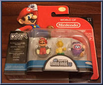 Flying Squirrel Mario / Koopa Troopa / Nabbit Action Figure