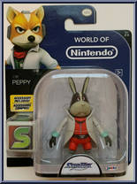 Peppy from World of Nintendo - Series 2-3 manufactured by Jakks Pacific [Front]