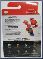 Red Yoshi from World of Nintendo - Series 2-3 manufactured by Jakks Pacific [Back]