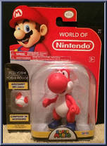 Red Yoshi from World of Nintendo - Series 2-1 manufactured by Jakks Pacific [Front]