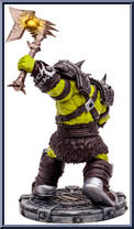 Orc Warrior & Orc Shaman (Rare) from World of Warcraft - Basic Series manufactured by McFarlane [Loose]