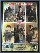 Airborne Infantryman (White) from World Peacekeepers - 12" Scale manufactured by M&C Toy Centre [Back]
