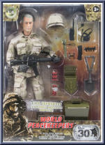 E.O.D. Technician (Explosive Ordnance Disposal) from World Peacekeepers - 12" Scale manufactured by M&C Toy Centre [Front]