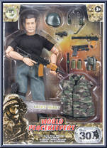 Green Beret from World Peacekeepers - 12" Scale manufactured by M&C Toy Centre [Front]