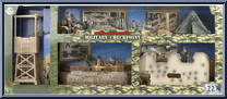 Military Checkpoint from World Peacekeepers - Basic Series manufactured by M&C Toy Centre [Front]