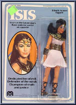 Isis from World's Greatest - Carded manufactured by Mego [Front]
