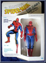 Spider-Man from World's Greatest - Die Cast manufactured by Mego [Front]