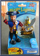 Billy Bowlegs from World Stars - Pirate Legends manufactured by Odyssey Toys [Front]