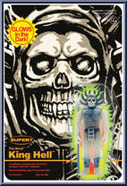 King Hell from Worst - Remco Glow manufactured by Super7 [Front]